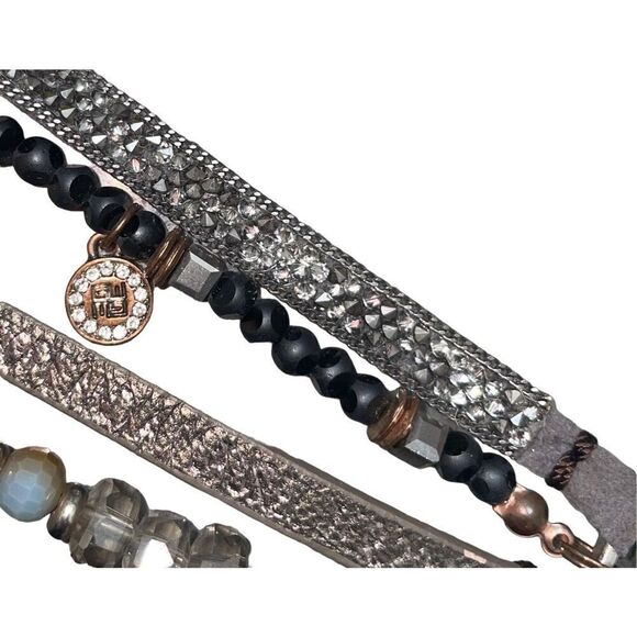 Good Work(S) Four Strand Leather Bracelet - Picture 7 of 16